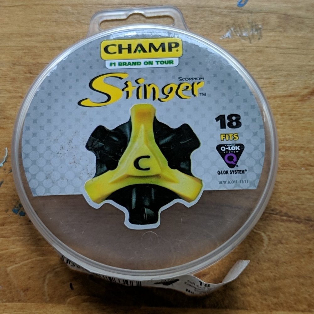 Champ Scorpion Q-Lok Golf Spikes